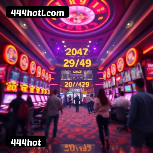 Fluxo de download do app 444hot — referência visual